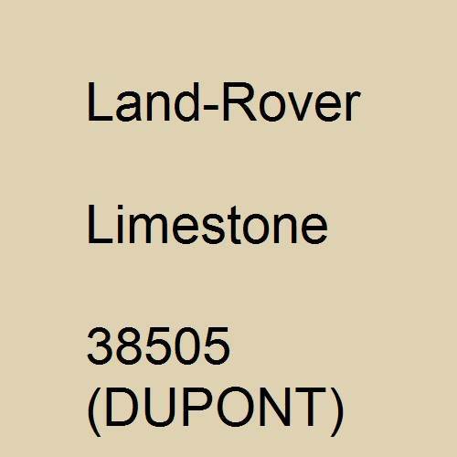 Land-Rover, Limestone, 38505 (DUPONT).